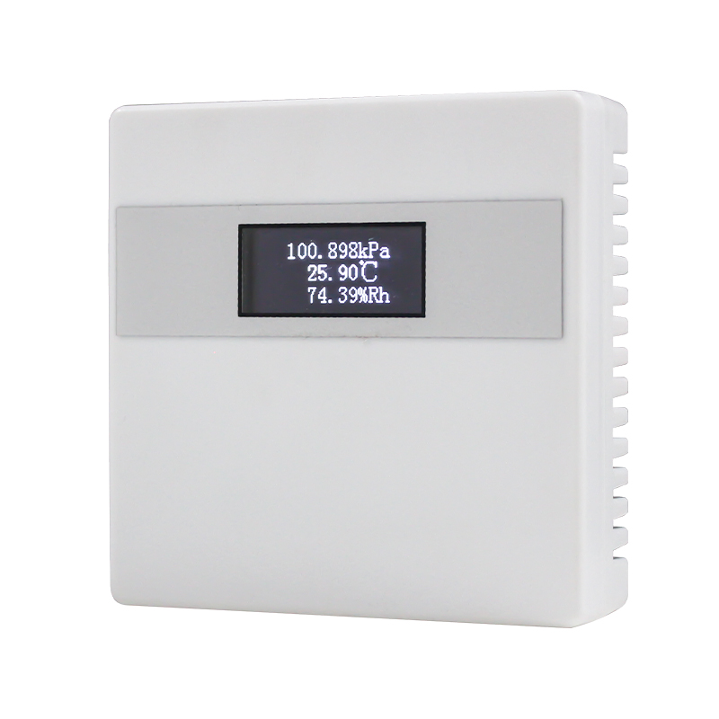 LCD display atmospheric pressure and temperature and humidity